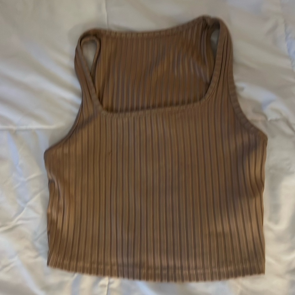 Brown crop Top